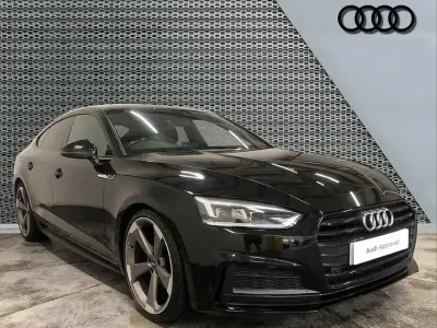 Used Audi A5 Black Edition 150 HP (110 kW) 2019 Black Coupe
