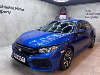 Blue Used 2018 Honda Civic SE Hatchback | £8,495 (Good price)