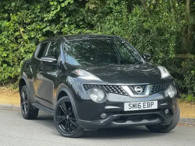 Used Nissan Juke N-Connecta 115 HP (84 kW) 2016 Black SUV