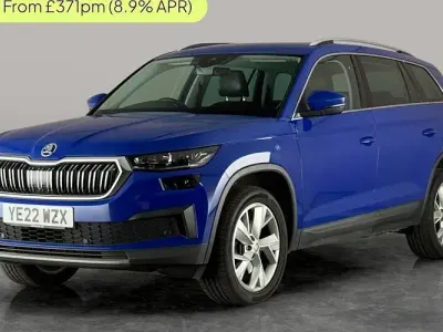 Used Skoda Kodiaq SE L 150 HP (110 kW) 2021 Blue SUV