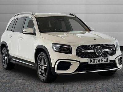 Begagnad Mercedes GLB220 AMG Line Premium 190 HK (139 kW) 2024 Vit SUV