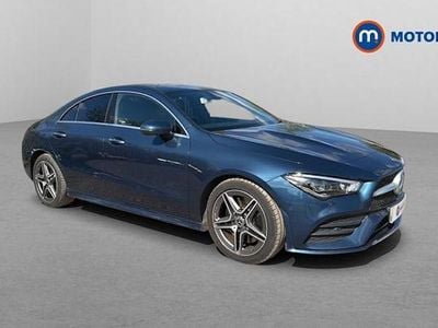 Used Mercedes CLA250 AMG Line Premium Plus 224 HP (164 kW) 2022 Blue Sedan