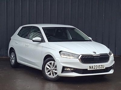 White Used 2023 Skoda Fabia Comfort Hatchback | £12,998 (Fair price)
