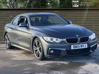 Grey Used 2015 BMW 428 M Sport Cabriolet | £10,995 (Super price)