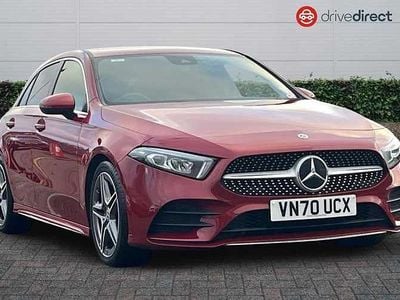Red Used 2020 Mercedes A180 AMG line Hatchback | £15,998 (Fair price)