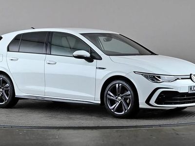 Used VW Golf VIII R-line 150 HP (110 kW) 2023 White Hatchback