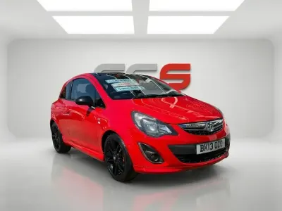 Used Vauxhall Corsa Edition 85 HP (62 kW) 2013 Red Hatchback
