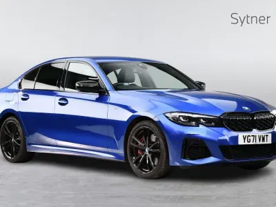 Used BMW M340 M Sport 335 HP (246 kW) 2021 Blue Sedan