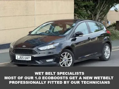 Used Ford Focus Zetec 100 HP (73 kW) 2015 Black Hatchback
