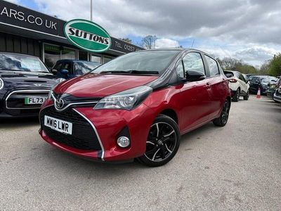 Used Toyota Yaris Design 99 HP (72 kW) 2016 Red Hatchback