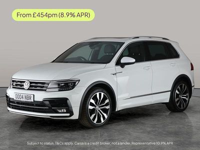 White Used 2018 VW Tiguan R-line SUV | £16,499 (Good price)