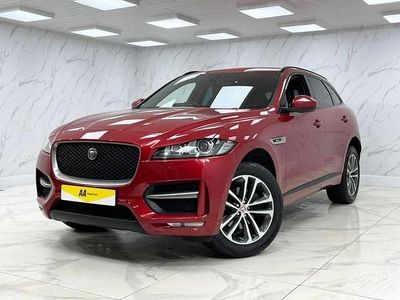 Used Jaguar F-Pace R-Sport 180 HP (132 kW) 2019 Red SUV