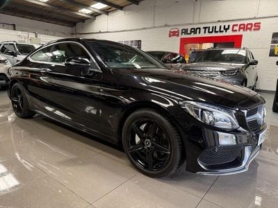 Used Mercedes C200 AMG line 184 HP (135 kW) 2018 Black Coupe