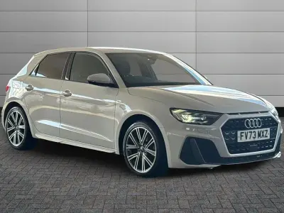 Used Audi A1 Sportback S-Line 108 HP (79 kW) 2023 Glacier white Hatchback