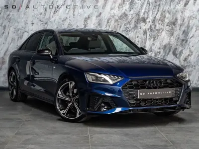 Used Audi A4 Black Edition 150 HP (110 kW) 2023 Blue Sedan
