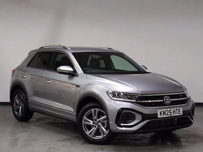 Silver Used 2025 VW T-Roc R-line SUV | £27,298 (Fair price)