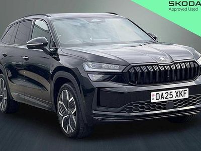 Used Skoda Kodiaq SportLine 150 HP (110 kW) 2025 Black SUV