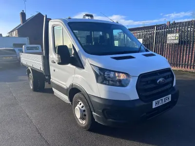 Used Ford Transit 130 HP (95 kW) 2021 White Van