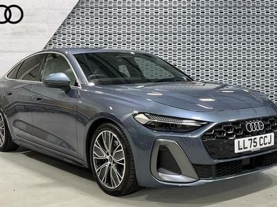 Used Audi A5 Sportback S-Line 204 HP (150 kW) 2025 Blue Hatchback