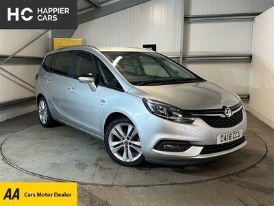 used Vauxhall Zafira 1.4 SRI NAV 5d 138 BHP