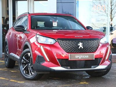 Red Used 2022 Peugeot 2008 Allure+ SUV | £13,773 (Fair price)