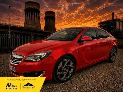 Used Vauxhall Insignia SRi 163 HP (119 kW) 2013 Red