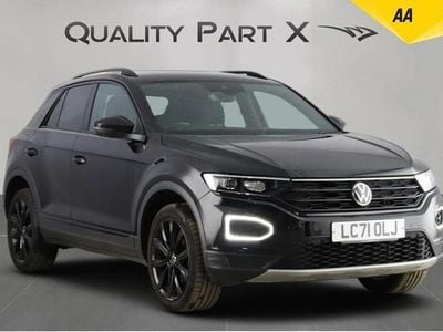 Used VW T-Roc Black Edition 150 HP (110 kW) 2021 Black SUV