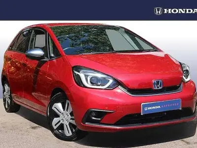 Used Honda Jazz Hybrid 109 HP (80 kW) 2020 Red Hatchback