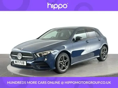Used Mercedes A250 Executive 218 HP (160 kW) 2021 Blue Hatchback