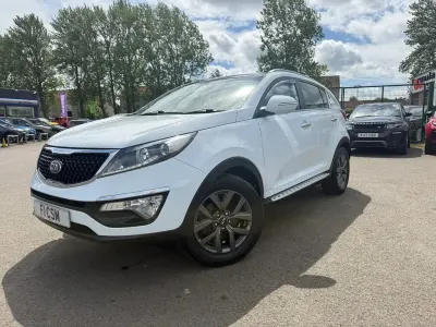Used Kia Sportage 114 HP (83 kW) 2015 White SUV