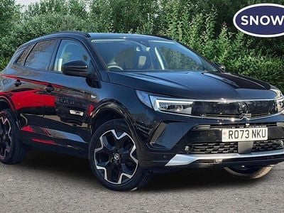 Used Vauxhall Grandland X Ultimate 131 HP (96 kW) 2023 Black SUV