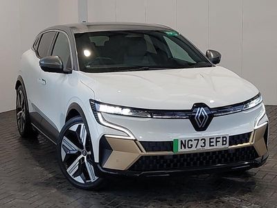 White Used 2023 Renault Megane E-Tech Iconic Hatchback | £21,498 (Fair price)