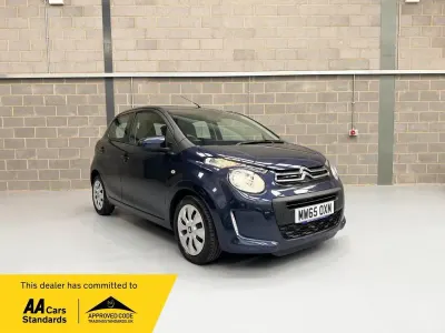 Używany Citroën C1 Feel 82 KM (60 kW) 2015 Niebieski Hatchback