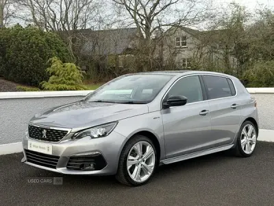 Used Peugeot 308 GT-line 130 HP (95 kW) 2018 Grey Hatchback