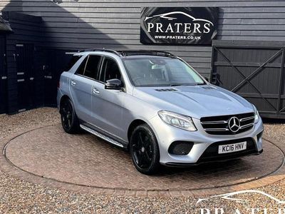 Used Mercedes GLE450 AMG Premium 367 HP (269 kW) 2016 Silver SUV