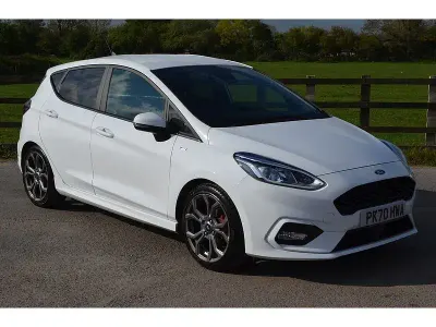 Używany Ford Fiesta ST-Line 95 KM (69 kW) 2020 Biały Hatchback