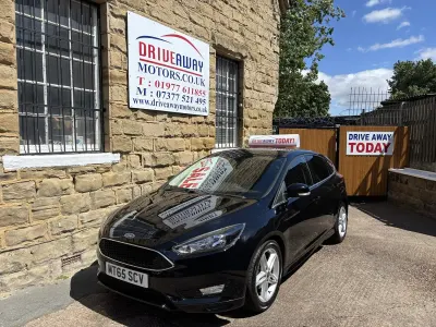 Used Ford Focus Zetec 2015 Black Hatchback