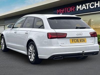 Used Audi A6 Design 190 HP (139 kW) 2016 White Estate