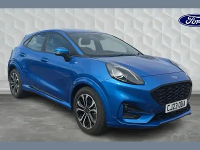 Używany Ford Puma ST-Line 125 KM (91 kW) 2023 Niebieski SUV