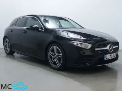 Begagnad Mercedes A180 Executive 136 HK (100 kW) 2020 Svart Halvkombi