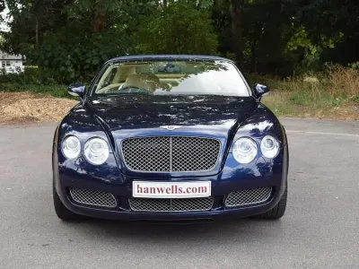 Used Bentley Continental GT Convertible Mulliner 560 HP (411 kW) 2008 Blue Cabriolet