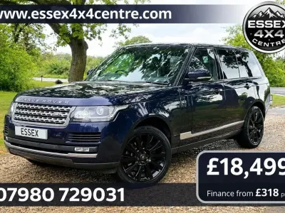 Gebraucht Land Rover Range Rover Vogue 306 PS (225 kW) 2017 Blau SUV