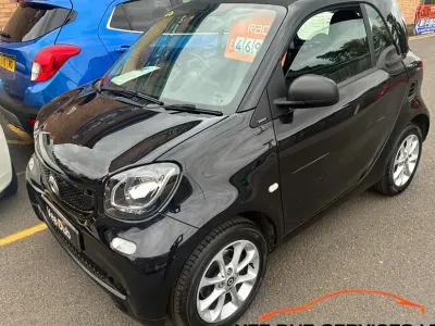 Used Smart ForTwo Coupé Passion 71 HP (52 kW) 2018 Black Coupe