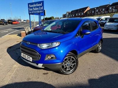 Used Ford Ecosport Titanium 125 HP (91 kW) 2015 Blue SUV