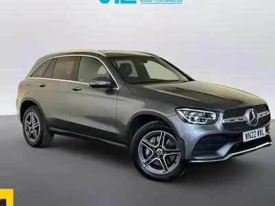 Used Mercedes GLC300 AMG line 320 HP (235 kW) 2022 Grey SUV