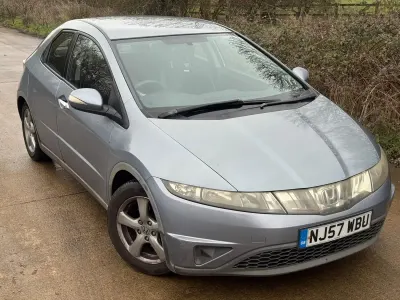 Used Honda Civic SE 140 HP (102 kW) 2007 Blue Hatchback