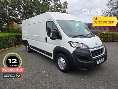 White Used 2018 Peugeot Boxer Van | £7,995 (Fair price)