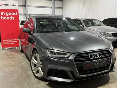 Used Audi A3 S-Line 150 HP (110 kW) 2016 Grey Hatchback