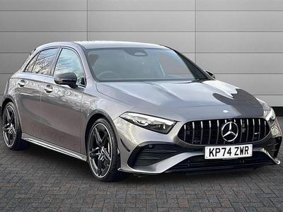 Mountain grey Used 2024 Mercedes A35 AMG Premium Plus Hatchback | £37,350 (A bit pricey)