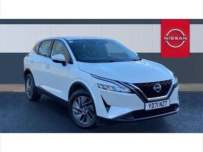 Used Nissan Qashqai Acenta Premium 155 HP (114 kW) 2021 White SUV